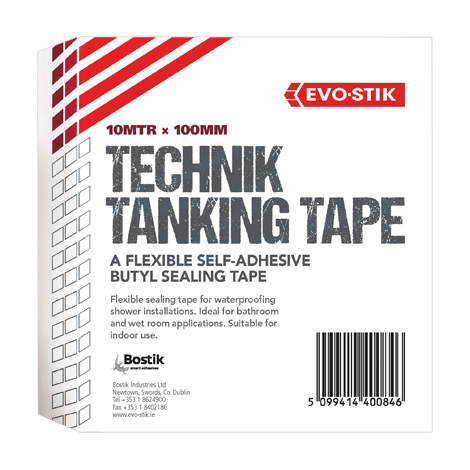 Bostik Teknik Self Adhesive Tanking Tape 100mm x 10m