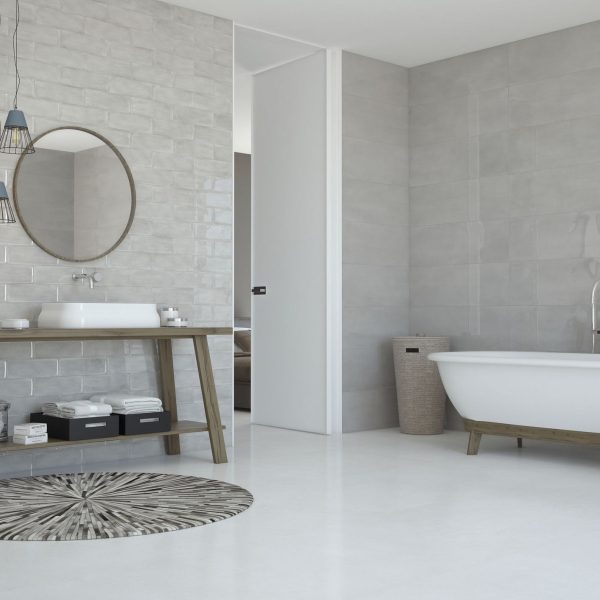 CLEARANCE - Cifre Titan (Titanium) Pearl Brillo 30x10 Wall Tile - Image 2