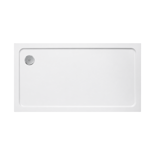 Low Profile Rectangular Shower Tray – White
