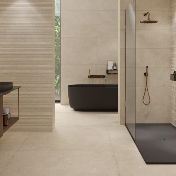 Glamstone Beige INOUT NAT 75x75 Floor Tile