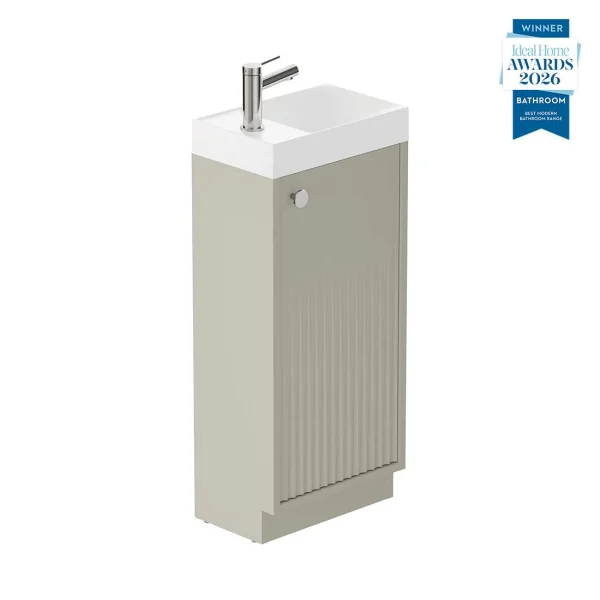 Safari 400mm Floor Standing Fluted Unit - Image 4