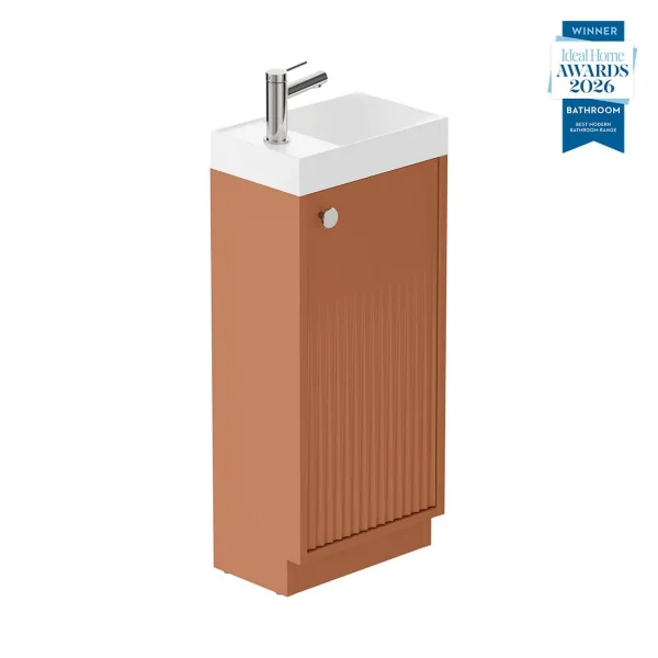 Safari 400mm Floor Standing Fluted Unit