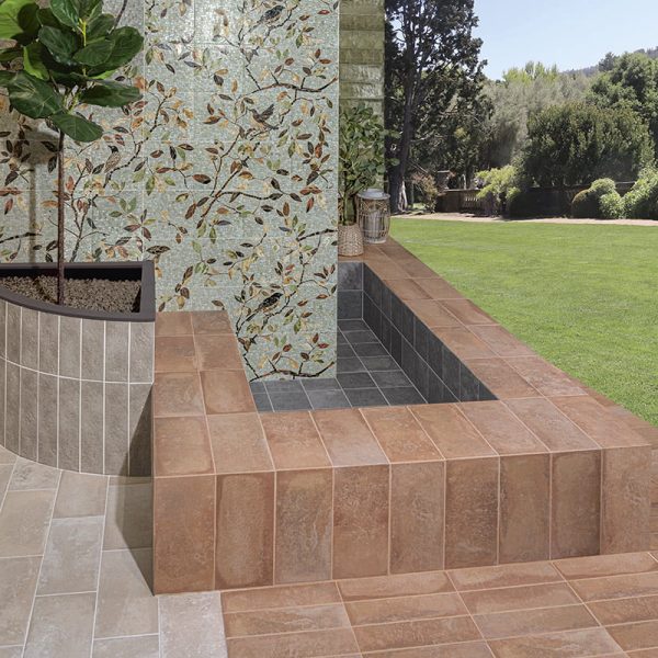 Tiffany Mural 120x120 Matt Porcelain Wall and Floor Tile - Image 2
